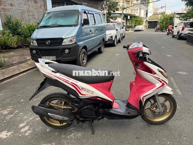 Yamaha Luvias 125cc Đỏ Trắng Đen. Biển Số TP