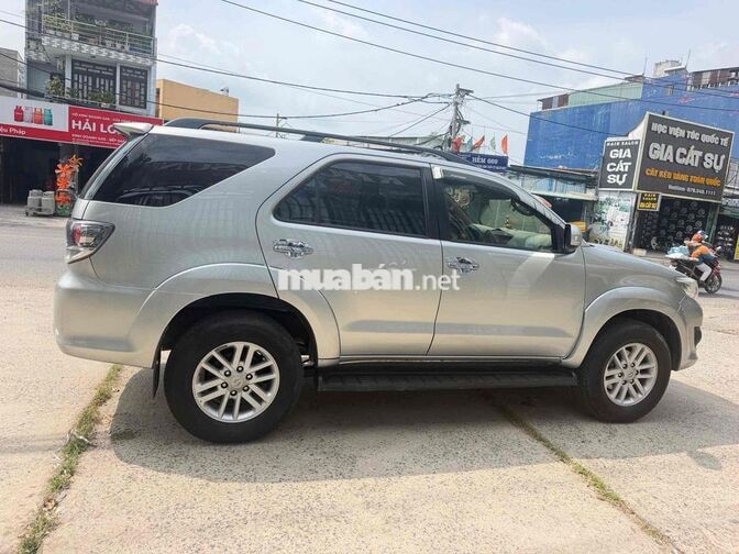 Toyota Fortuner 2014 Bạc
