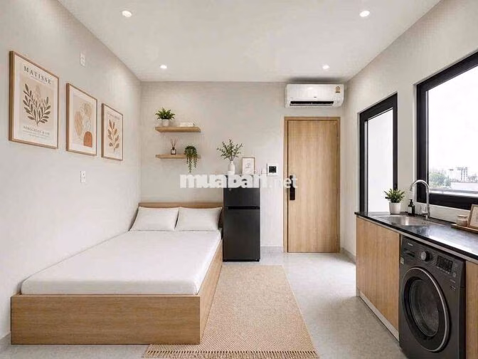 CHO THUÊ CĂN HỘ MỚI KENG FULL NỘI THẤT GẦN ĐẠI HỌC VLU, NTTU