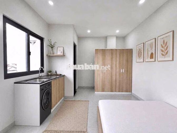 CHO THUÊ CĂN HỘ MỚI KENG FULL NỘI THẤT GẦN ĐẠI HỌC VLU, NTTU