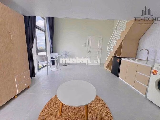 Cho thuê căn hộ duplex ban rộng 40m2 chỉ 6tr2 gần LOTTE MART, RMIT,TĐT