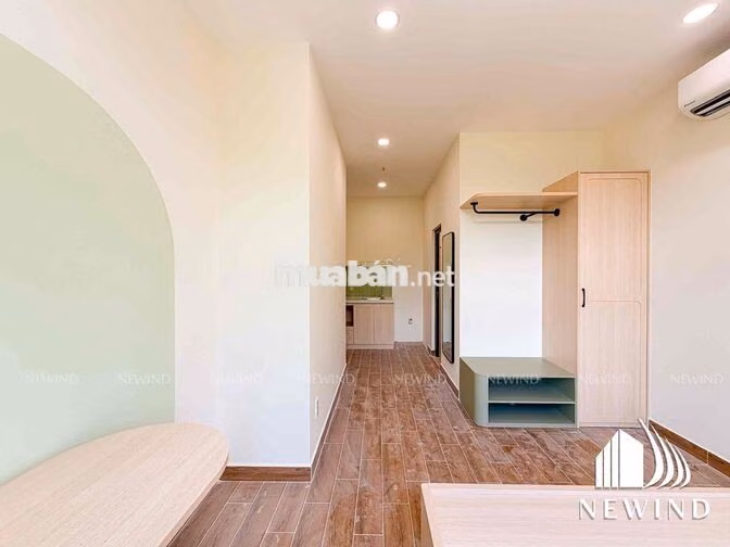 STUDIO BANCON, CỬA SỔ MỚI XÂY 100%, CHỈ TÍNH ĐIỆN, ĐỐI DIỆN RMIT, TĐTU