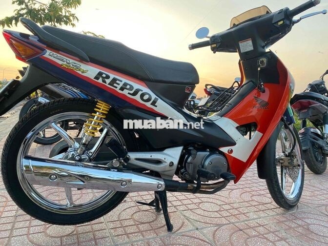 Honda Wave S Số Đỏ Xanh Đen bs 99998