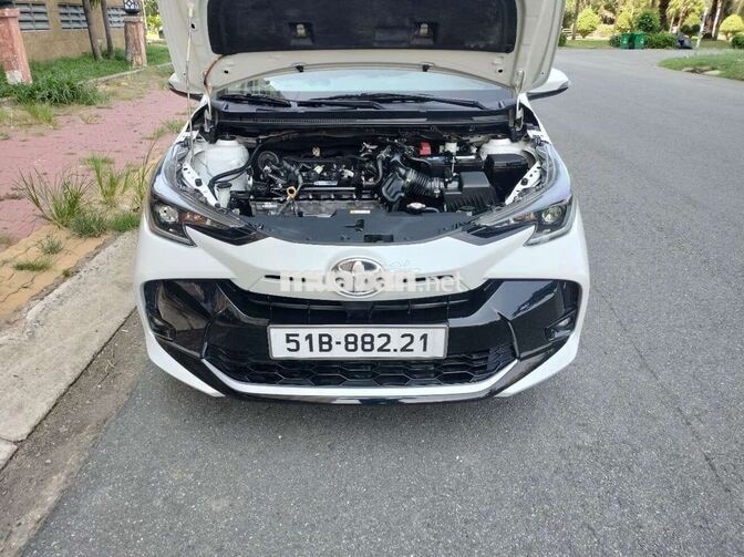 Toyota Vios 2024 CVT bản E Số tự động Trắng Camai