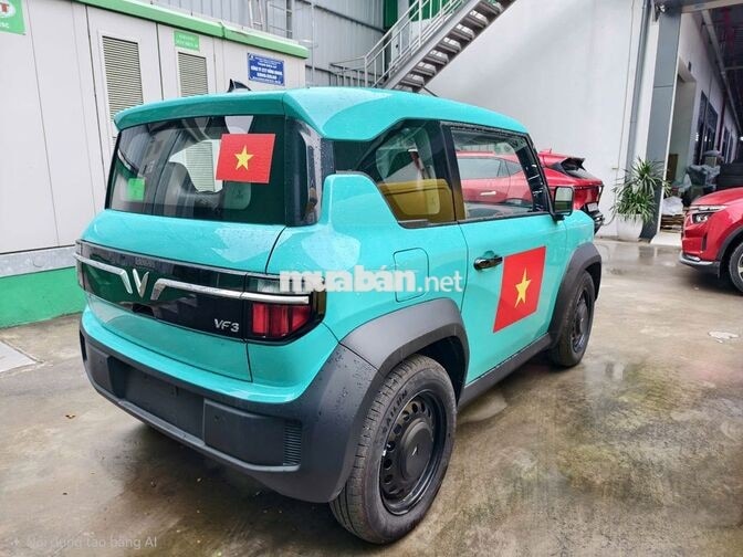 Vinfast VF3 2024 Xanh ngọc lam