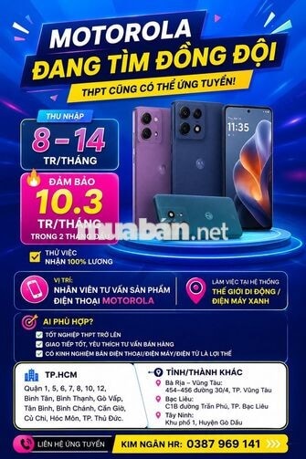NHÂN VIÊN BÁN HÀNG ĐIỆN THOẠI Ở TGDĐ ĐÀ NẴNG