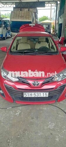 Toyota Vios G 2019 Tự động Đỏ 20.000km