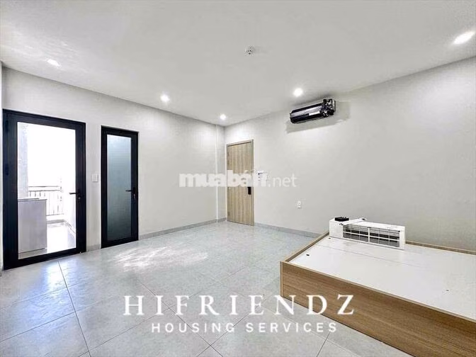 Studio ban công 1PN siêu thoáng, máy giặt riêng, full nội thất gần