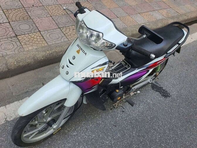 Honda Wave Thái 2001 Trắng, Đen, Tím