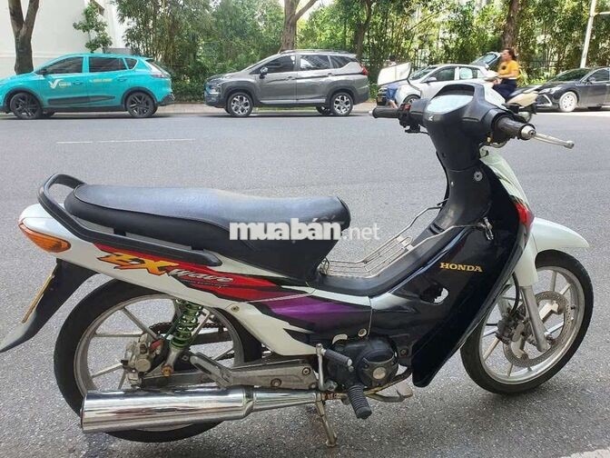 Honda Wave Thái 2001 Trắng, Đen, Tím