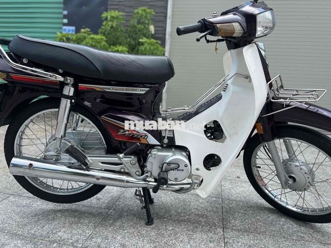 Detech Super Dream 50cc Trắng, Tím