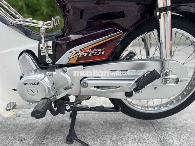 Detech Super Dream 50cc Trắng, Tím