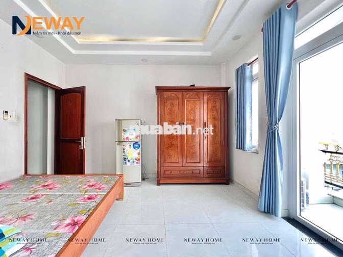 PHÒNG STUIO BAN CÔNG GIÁ RẺ - CÓ THANG MÁY - SẠCH SẼ, SẴN MÁY LẠNH