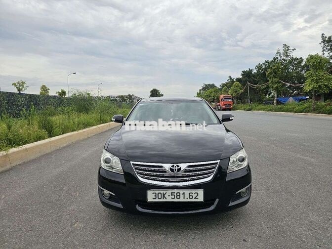 Toyota Camry 2.4G 2007 Đen Da 5 chỗ