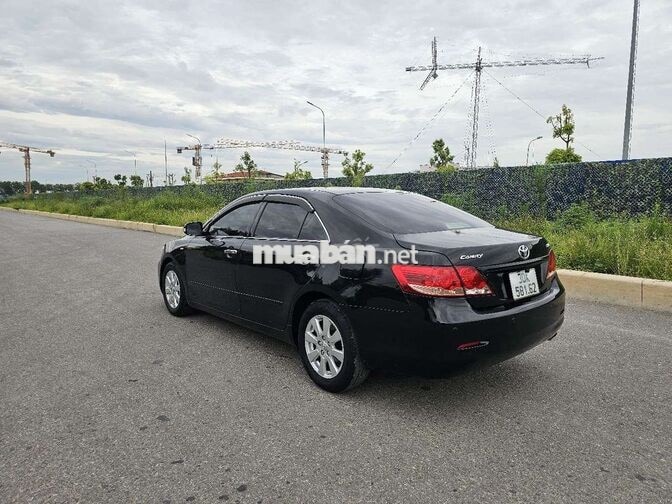 Toyota Camry 2.4G 2007 Đen Da 5 chỗ