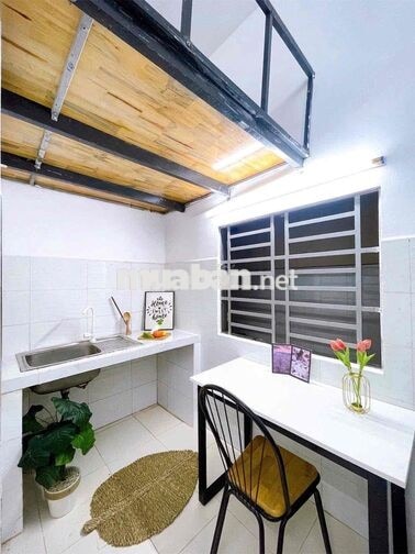Cho thuê phòng có gác đầy đủ nội thất - ĐH Văn Hiến 3 Phút Đi Xe