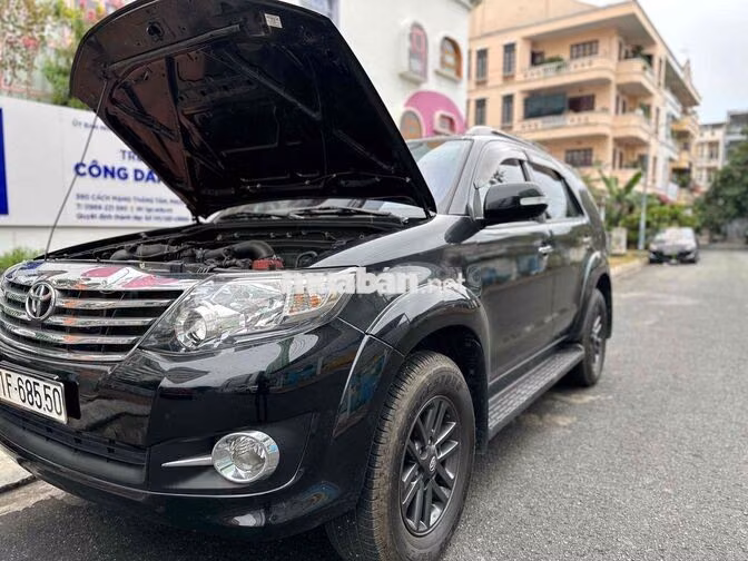 Toyota Fortuner 2.7V 2016 Số tự động Đen