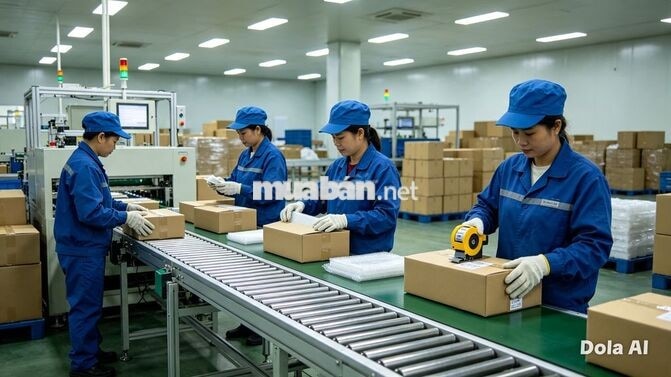 Cần Tuyển Nhân Viên Làm Kho Đóng Đơn