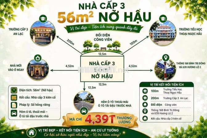 Nhà 3 mặt tiền, tiềm năng tăng giá cao, quá ngon👍👍👍