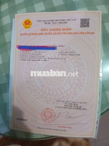 Bán đất sát biển Bình Châu, cách Novaland Hồ Tràm 200m