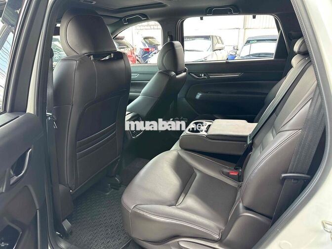 Mazda CX8 Premium 2024 Trắng 7 chỗ 29.000 km