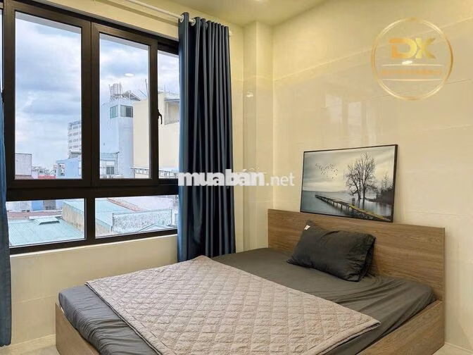 1PN ban công 40m² Full NT, thang máy, máy giặt riêng, gần ĐH Văn Lang