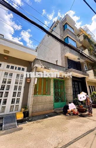 Hẻm Ô tô 6 mét Cách Mạng Tháng 8, QUẬN 10, DT 3.2 x 17m (54 m2), 9 tỷ