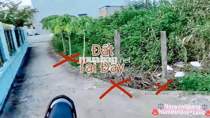 ĐẤT ODT 
mềm : P5  TP TÂN AN- LONG AN.CŨ..
Diện Tích: 103.7mv ODT shr