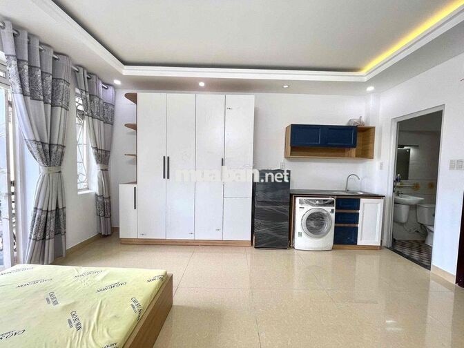 ⚡️Căn hộ Studio, ban công siêu rộng, máy giặt riêng - Nguyên Hồng, BT