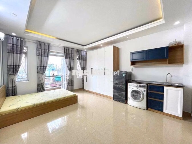 ⚡️Căn hộ Studio, ban công siêu rộng, máy giặt riêng - Nguyên Hồng, BT