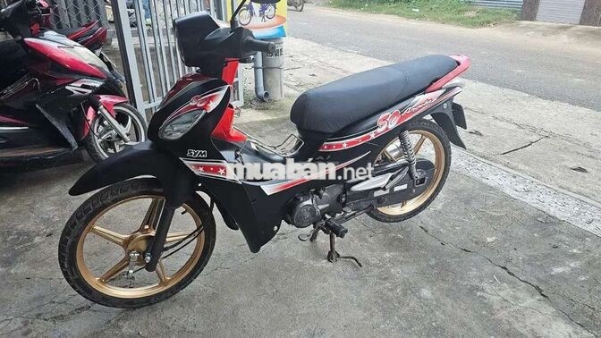 SYM Angela 50cc Đen, Đỏ