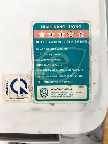 Cần bán máy lạnh Asanzo đã qua sử dụng