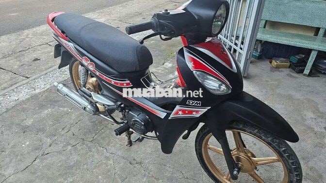 SYM Angela 50cc Đen, Đỏ