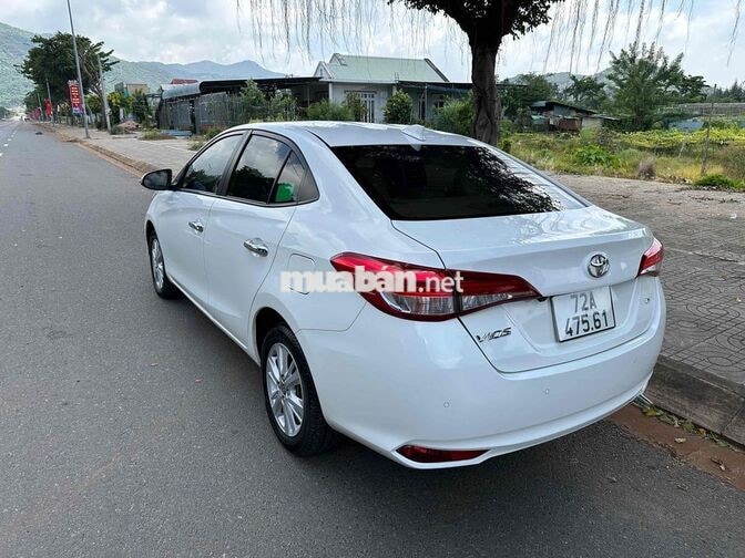 Toyota Vios G 2020 Trắng Tự động 91.000 km