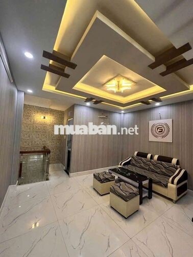CHO THUÊ NHÀ HẺM XE TẢI THÔNG 4PN 6WC LÊ VĂN THỌ P9 GÒ VẤP