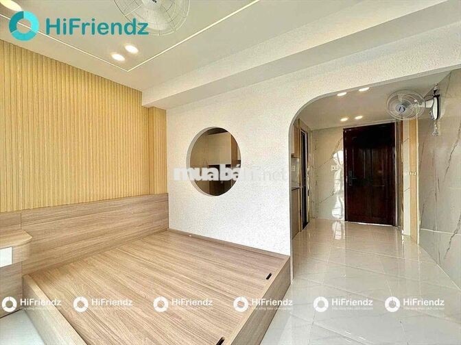 CHO THUÊ PHÒNG FULL NỘI THẤT BAN CÔNG SIÊU ĐẸP NGAY CÔNG VIÊN LÀNG HOA