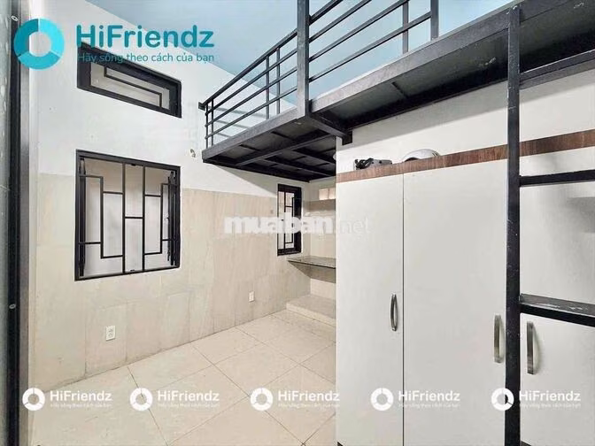 TRỌ GIÁ RẺ CỬA SỔ GIẾNG TRỜI KHU HOÀNG HOA THÁM - NGUYỄN THÁI BÌNH