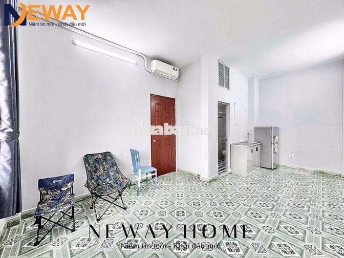 STUDIO CỬA SỔ TRỜI SẴN TỦ LẠNH, MÁY LẠNH, QUA ĐẠI HỌC VĂN HIẾN 10P