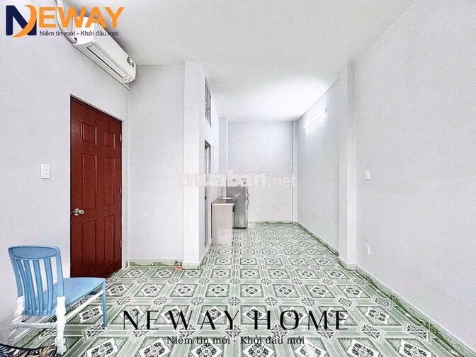 STUDIO CỬA SỔ TRỜI SẴN TỦ LẠNH, MÁY LẠNH, QUA ĐẠI HỌC VĂN HIẾN 10P