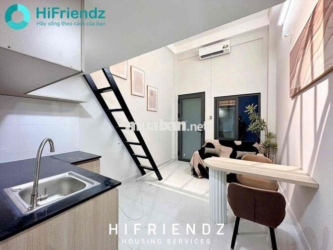 CHO THUÊ DUPLEX RỘNG NHƯ NHÀ NGUYÊN CĂN - Ở ĐƯỢC 4 BẠN - FULL NỘI THÂT
