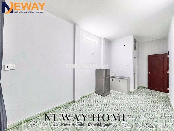 STUDIO CỬA SỔ TRỜI SẴN TỦ LẠNH, MÁY LẠNH, QUA ĐẠI HỌC VĂN HIẾN 10P