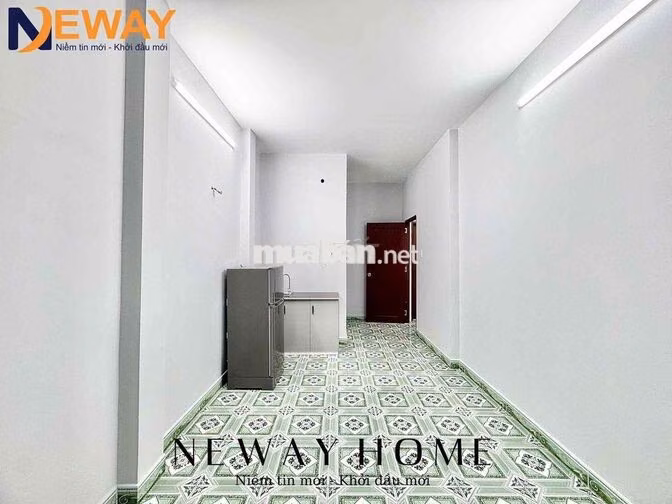 STUDIO CỬA SỔ TRỜI SẴN TỦ LẠNH, MÁY LẠNH, QUA ĐẠI HỌC VĂN HIẾN 10P