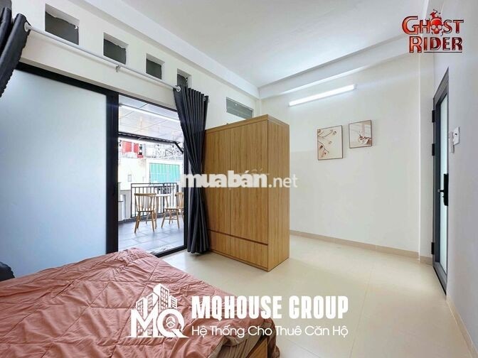 New 100% - Penthouse 1PN balcony, giặt riêng - Chợ Bà Chiểu, Bờ kè TS