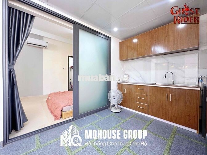 New 100% - Penthouse 1PN balcony, giặt riêng - Chợ Bà Chiểu, Bờ kè TS
