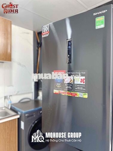 New 100% - Penthouse 1PN balcony, giặt riêng - Chợ Bà Chiểu, Bờ kè TS