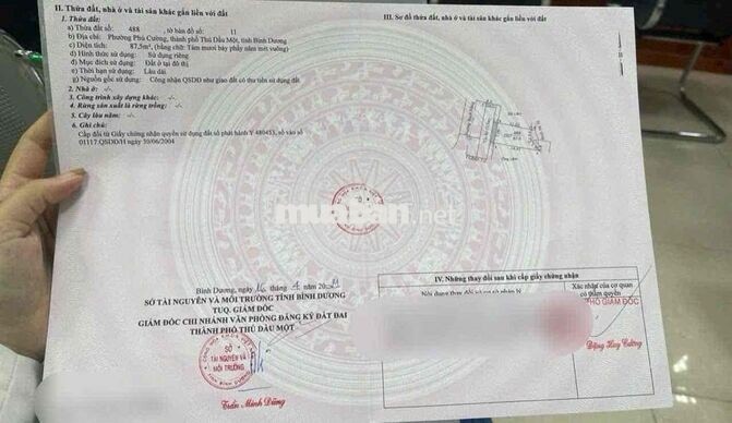 Bán Mặt Bằng Kinh Doanh Đường Bạch Đằng , Đối Diện công Viên ngang 7m
