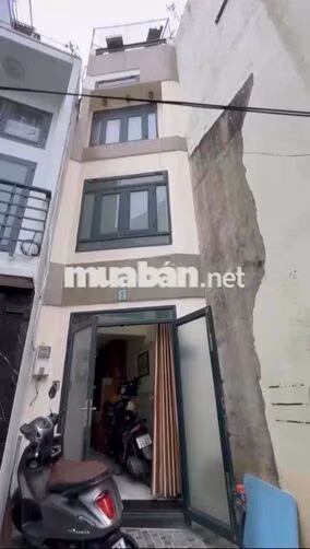 Nhà Mới 1 trệt 1 lửng 1 lầu có sân thượng - 2PN 2VS, khu an ninh