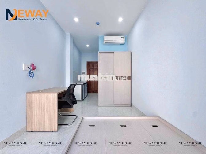 CHDV CAO CẤP MỚI XÂY 100%, BAN CÔNG, SẴN NỘI THẤT GẦN ĐẠI HỌC VĂN HIẾN
