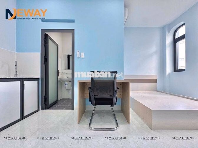 CHDV CAO CẤP MỚI XÂY 100%, BAN CÔNG, SẴN NỘI THẤT GẦN ĐẠI HỌC VĂN HIẾN