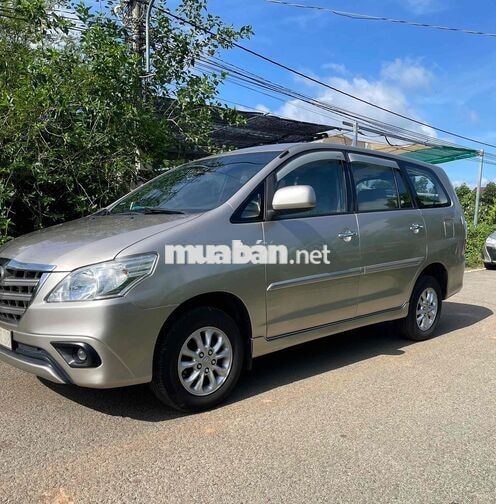 Toyota Innova G 2014 Vàng cát 7 chỗ